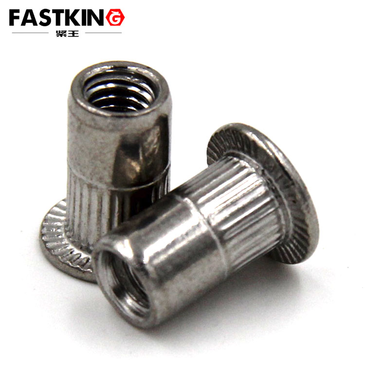 stainless steel m6 flat head rivet nut